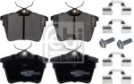 Febi Bilstein Set Placute Frana, Frana Disc Puntea Spate 16548 Citroën C5 Iii Peugeot 407/607