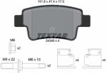 TEXTAR Set Placute Frana, Frana Disc 2434903 Opel Corsa D Vauxhall Corsa Mk Iii (2434903)