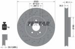 TEXTAR Disc Frana 92262105 Mercedes-Benz A-Class/B-Class/Cla/Cla Shooting Brake