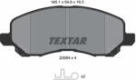 TEXTAR Set Placute Frana, Frana Disc 2358403 Chrysler 200/Sebring Dodge Avenger/Caliber