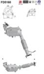 AS Filtru Funingine/Particule, Sist. De Esapament Fd5160 Mitsubishi Asx