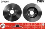 TRW Disc Frana Df4288 Honda Civic Vii/Integra Honda (Dongfeng) Cr-V
