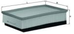 MAHLE Filtru Aer Lx1883 Nissan Interstar/Nv400 Opel Movano B Renault Master Iii