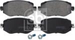 Febi Bilstein Set Placute Frana, Frana Disc Punte Fata 116245 Renault Megane Iv/Megane Iv Grand