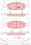 TRW Set Placute Frana, Frana Disc Gdb4120 Jeep Cherokee/Grand Cherokee Ii
