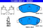 ATE Set Placute Frana, Frana Disc 13.0460-3841.2 Opel Corsa D Vauxhall Corsa Mk Iii