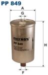 FILTRON Filtru Combustibil Pp849 Audi 100 C2/100 C3/100 C4/200 C2/200 C3/80 B3/80 B4