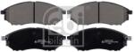 FEBI BILSTEIN Set Placute Frana, Frana Disc Punte Fata 116188 Infiniti Ex/Fx/G/M/M35/M37/M45 (116188)
