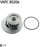 SKF Pompă De Apă, Răcire Motor Vkpc85206 Bedford Astra/Astramax Daewoo Cielo