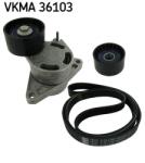 SKF Set Curea Transmisie Cu Caneluri Vkma36103 Nissan Interstar Opel Movano A