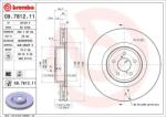 BREMBO Disc Frana 09.7812. 11 Subaru Impreza