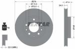 TEXTAR Disc Frana 92110400 Besturn (Faw) B50/B70 Isuzu Impulse Mazda 323 F Vi/323 S Vi (92110400)