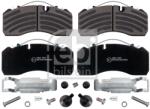 Febi Bilstein Set Placute Frana, Frana Disc Puntea Spate 16719 Iveco Eurocargo I-Iii Man Foc