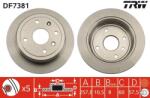 TRW Disc Frana Df7381 Baojun (Sgmw) 630 Buick (Sgm) Excelle/Excelle Hrv Daewoo Kalos (DF7381)