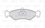 VALEO Set Placute Frana, Frana Disc Punte Fata 301043 Ford Courier Pick-Up/Escort Vi/Ka (301043)