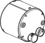 DINEX Toba Esapamet Intermediara 21441 Daf Cf 75/Cf 85/Xf 105/Xf 95 (21441)