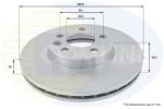 COMLINE Disc Frana Adc1430V Ford Galaxy I/Galaxy Mk I Seat Alhambra Vw Sharan (ADC1430V)