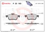 BREMBO Set Placute Frana, Frana Disc P23163 Chrysler Delta Fiat Doblo Lancia Delta Iii