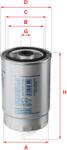SOFIMA Filtru Combustibil S0H2Onr Alfa Romeo 145/146/147/156/166 Citroën Jumper I (S0H2ONR)