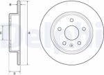 DELPHI Disc Frana Bg4761C Opel Ampera-E/Astra K Vauxhall Astra Mk Vii/Astra Mk Viicombi