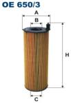 FILTRON Filtru Ulei Oe650/3 Audi A4 B7/A4 B8/A5/A6 C6/A8 D3/Q7 Vw Phaeton/Touareg