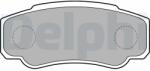 DELPHI Set Placute Frana, Frana Disc Lp1790 Citroën Jumper I Fiat Ducato Peugeot Boxer