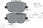 TEXTAR Set Placute Frana, Frana Disc 2358102 Seat Cordoba/Cordoba Vario/Ibiza Iii (2358102)