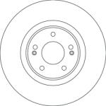 TRW Disc Frana Df4632S Hyundai Santa Fe Iv Kia Sorento Iv