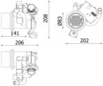 MAHLE Radiator, Recirculare Gaze De Esapament Ce39000P Audi A3 Vw Golf Vii
