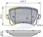 COMLINE Set Placute Frana, Frana Disc Cbp01712 Audi A6 C6/Q3 Seat Alhambra Vw Cc B7 (CBP01712)