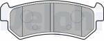 DELPHI Set Placute Frana, Frana Disc Lp1910 Chevrolet Aveo / Kalos/Lacetti/Nubira/Optra (LP1910)