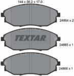 TEXTAR Set Placute Frana, Frana Disc 2486401 Chevrolet Epica Chevrolet (Sgm) Epica