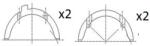 FAI AutoParts Saiba Distantier, Arbore Cotit Bt3015-Std Aro 10 Audi 100 C3/100 C4/50/80 B2/A1 (BT3015-STD)