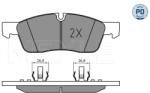 MEYLE Set Placute Frana, Frana Disc Punte Fata 0252519219/Pd Mercedes-Benz Gl-Class/Gle