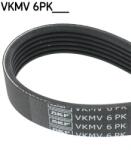 SKF Curea Transmisie Cu Caneluri Vkmv6Pk1613 Audi A3/A4 B6/A4 B7/A6 C6/A8 D3/A8 D4 (VKMV6PK1613)