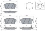 Bosch Set Placute Frana, Frana Disc 0986494563 Hyundai Accent Iv/I20 Active/I20 Ii (0986494563)