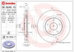 BREMBO Disc Frana 09. N248.11 Chrysler Pacifica/Voyager V Dodge Journey Fiat Freemont (09.N248.11)