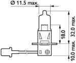 Philips Bec, Far Faza Lunga 13336Mdbvs2 Daf 65 Cf/85 Cf/95 Xf/Cf 65/Cf 75/Cf 85/F 2300 (13336MDBVS2)