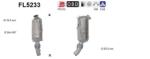 AS Filtru Funingine/Particule, Sist. De Esapament Fl5233 Bmw 2/5/X3/X4 (FL5233)