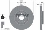 TEXTAR Disc Frana 92283303 Honda Cr-V Iii/Cr-V Iv (92283303)