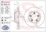 BREMBO Disc Frana 09. C878.41 Porsche Panamera/Panamera Sport Turismo (09.C878.41)