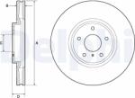 DELPHI Disc Frana Bg9152 Infiniti Ex