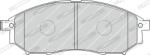 FERODO Set Placute Frana, Frana Disc Fdb1881 Infiniti Ex/Fx/G/M/M35/M37/M45/Q60/Q70/Qx70