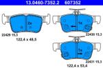 ATE Set Placute Frana, Frana Disc 13.0460-7352.2 Honda Accord X/Civic X (13.0460-7352.2)