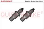 Quick Brake Set Surub, Disc Frana 11677K Alfa Romeo 159 Citroën C8/Evasion/Jumpy I