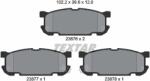 TEXTAR Set Placute Frana, Frana Disc 2387601 Mazda Mx-5 Ii
