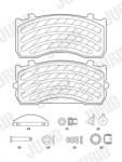 JURID Set Placute Frana, Frana Disc 2918305390 Dennis Dagger Man Tgl I/Tgl Ii
