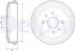 DELPHI Tambur Frana Bf548 Chevrolet Aveo / Kalos/Spark