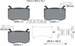 TEXTAR Set Placute Frana, Frana Disc 2209101 Alfa Romeo Giulia (2209101)