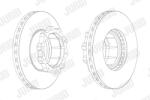 JURID Disc Frana 567555J Mercedes-Benz Conecto/O 340/O 404/Tourismo